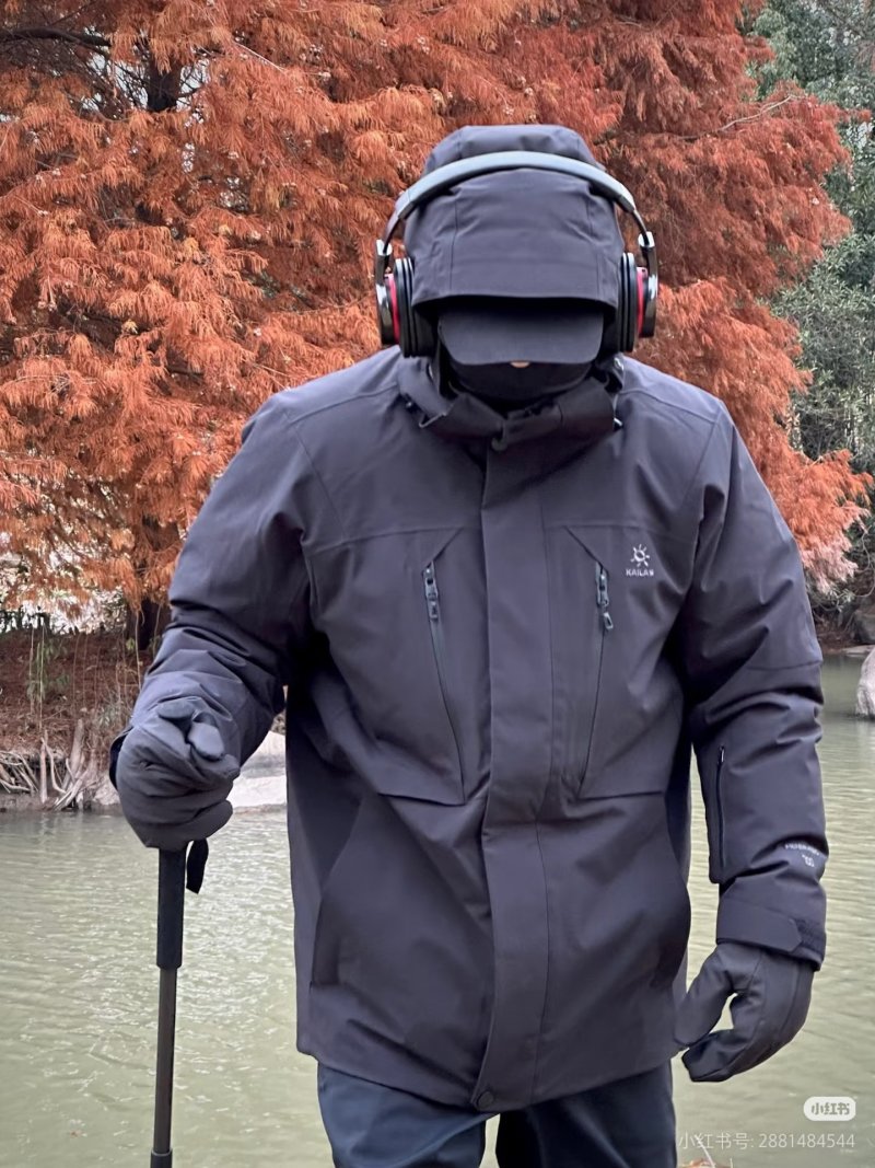 Arcteryx Black Down Parka Jacket view