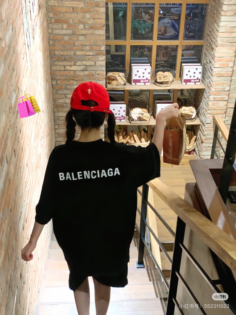 Balenciaga Black Logo T-Shirt