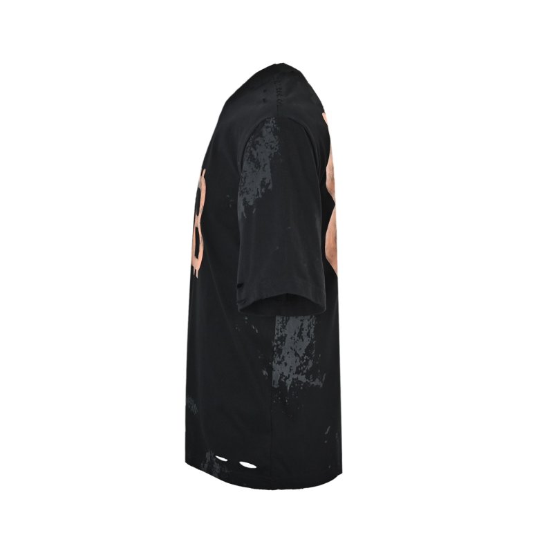 Balenciaga BB Logo Black Short Sleeve T-Shirt view