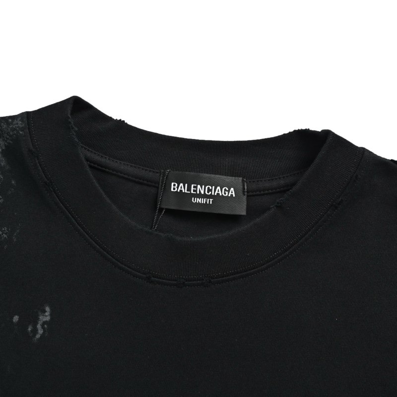 Balenciaga BB Logo Black Short Sleeve T-Shirt view