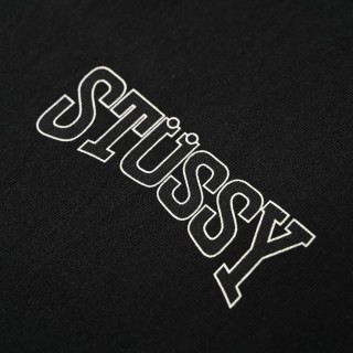Stüssy Tire Print Black T-Shirt view 5