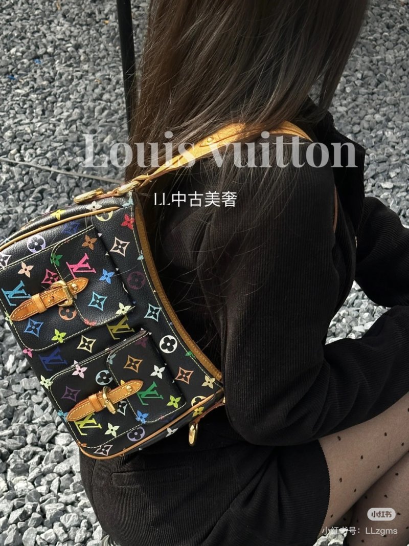 Louis Vuitton Multicolor Monogram Canvas Shoulder Bag
