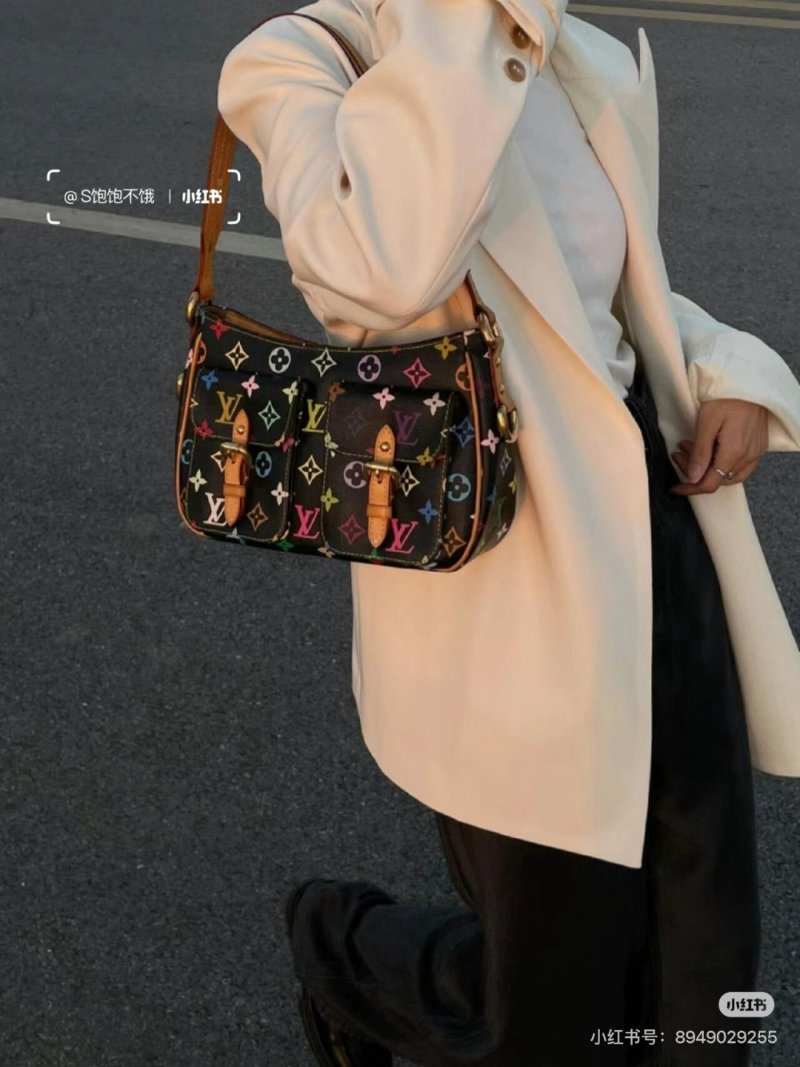 Louis Vuitton Multicolor Monogram Canvas Shoulder Bag view