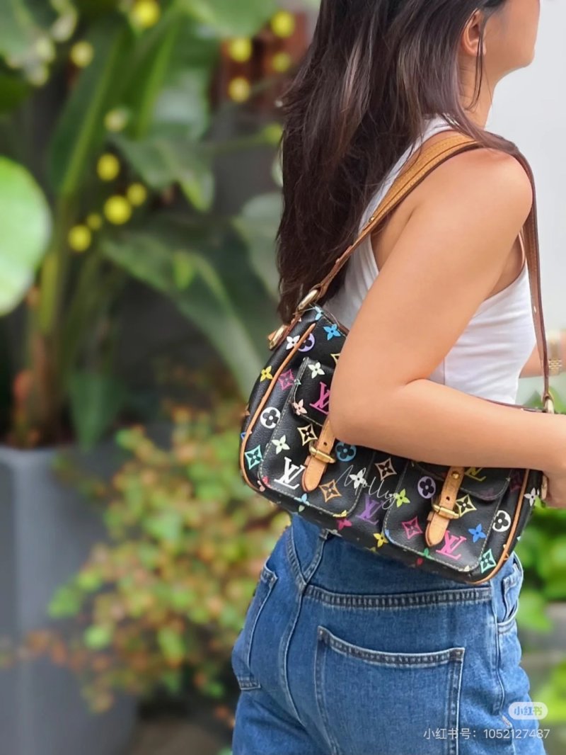 Louis Vuitton Multicolor Monogram Canvas Shoulder Bag view