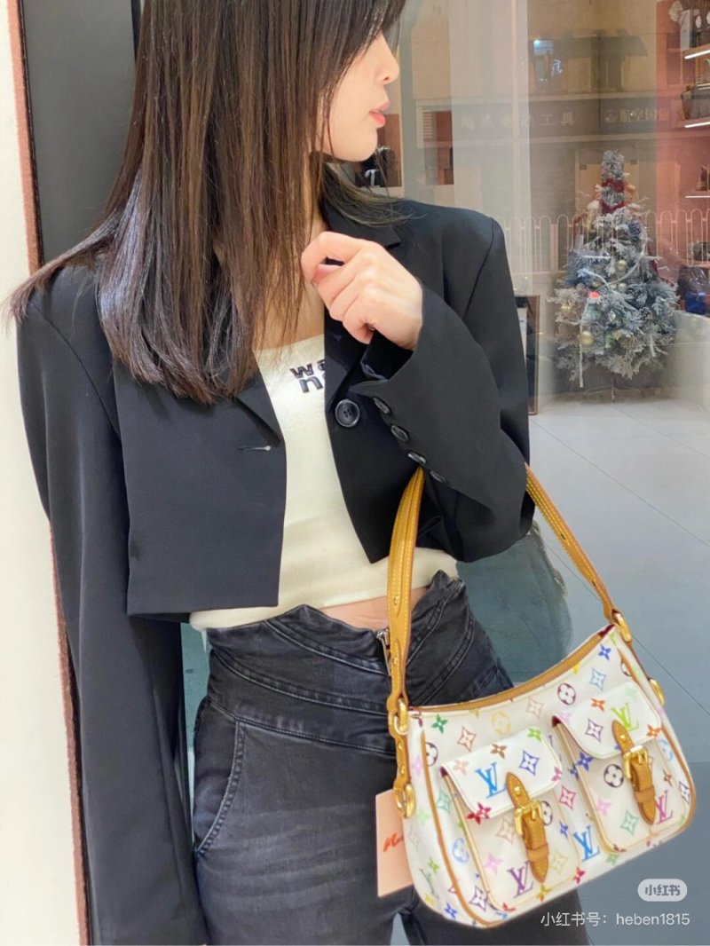 Louis Vuitton Multicolor Monogram Canvas Shoulder Bag view