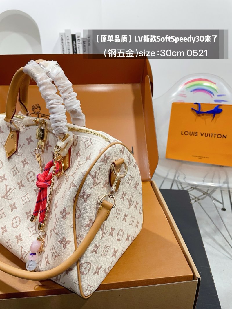 Louis Vuitton Soft Speedy 30 Monogram Canvas Handbag view