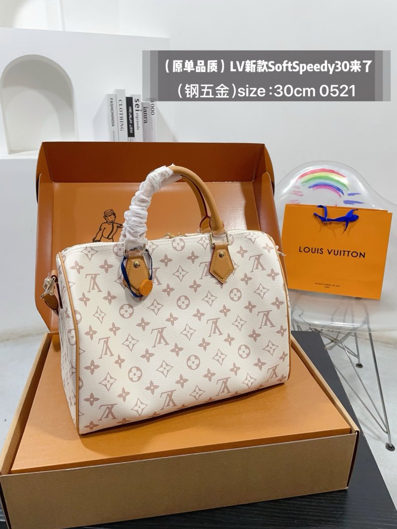 Louis Vuitton Soft Speedy 30 Monogram Canvas Handbag view
