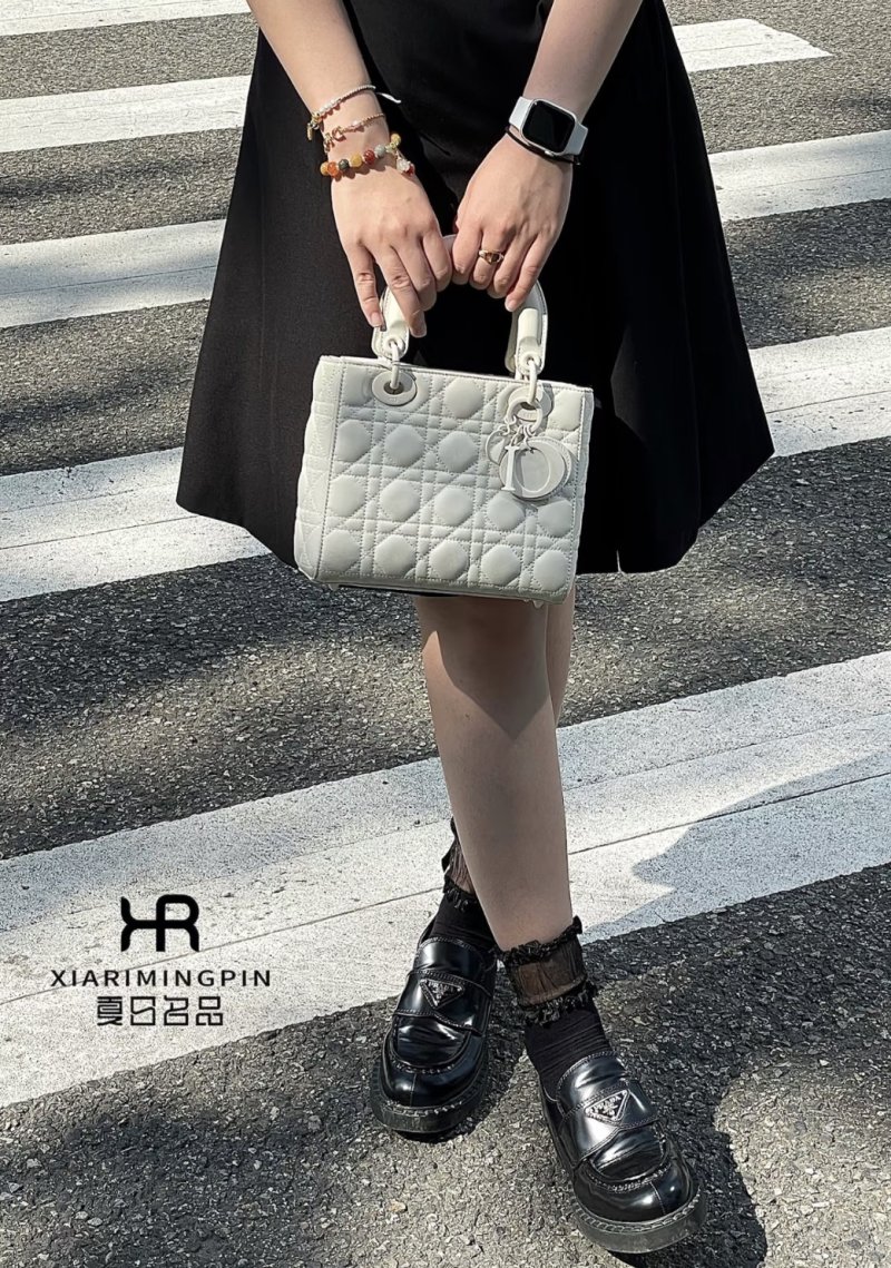Dior Book Tote Black Quilted Handbag view