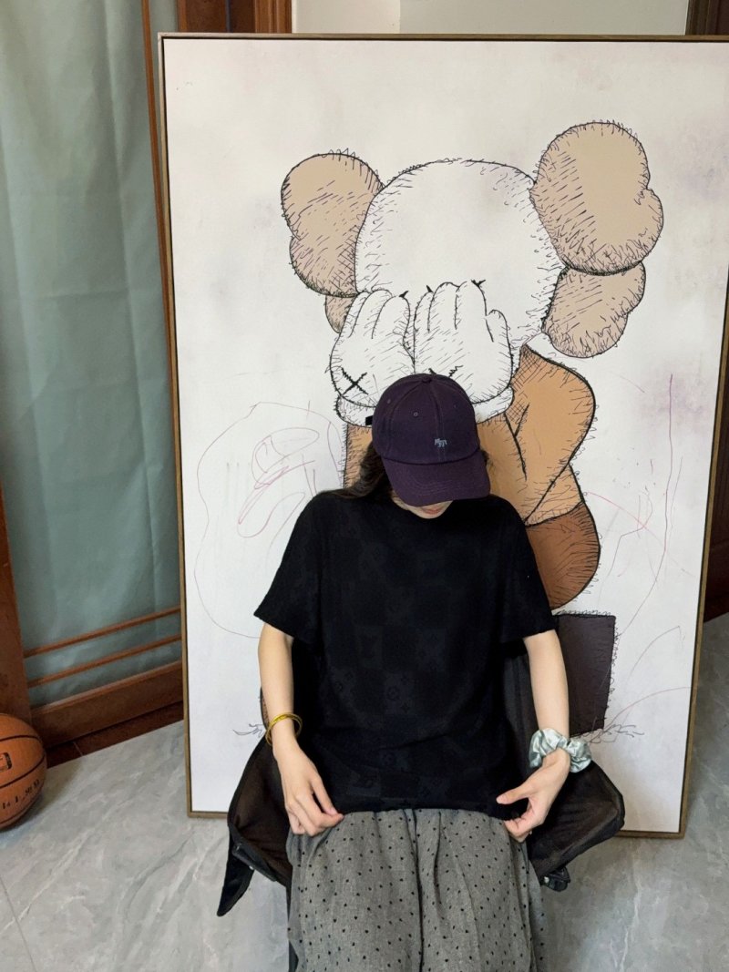 Louis Vuitton Monogram Black T-Shirt view