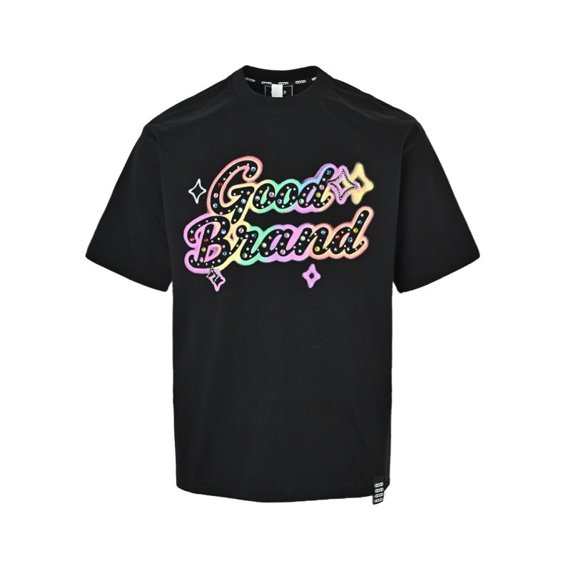 Good Brand Oversized Graphic T-Shirt Black view