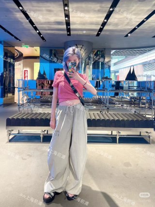 Alexander Wang Beige Cargo Pants view 3