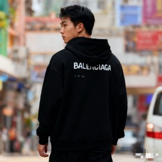Balenciaga Black Logo Hoodie view 2