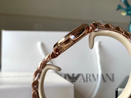 Emporio Armani AR1909 Rose Gold Crystal Dial Women's Watch view 5