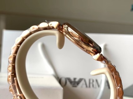 Emporio Armani AR1909 Rose Gold Crystal Dial Women's Watch view 6