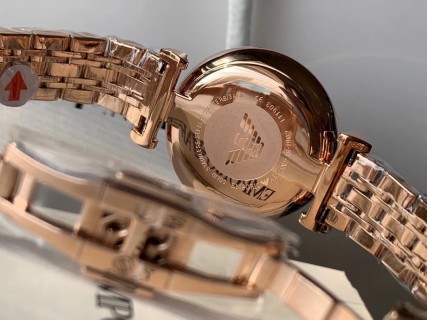 Emporio Armani AR1909 Rose Gold Crystal Dial Women's Watch view 8