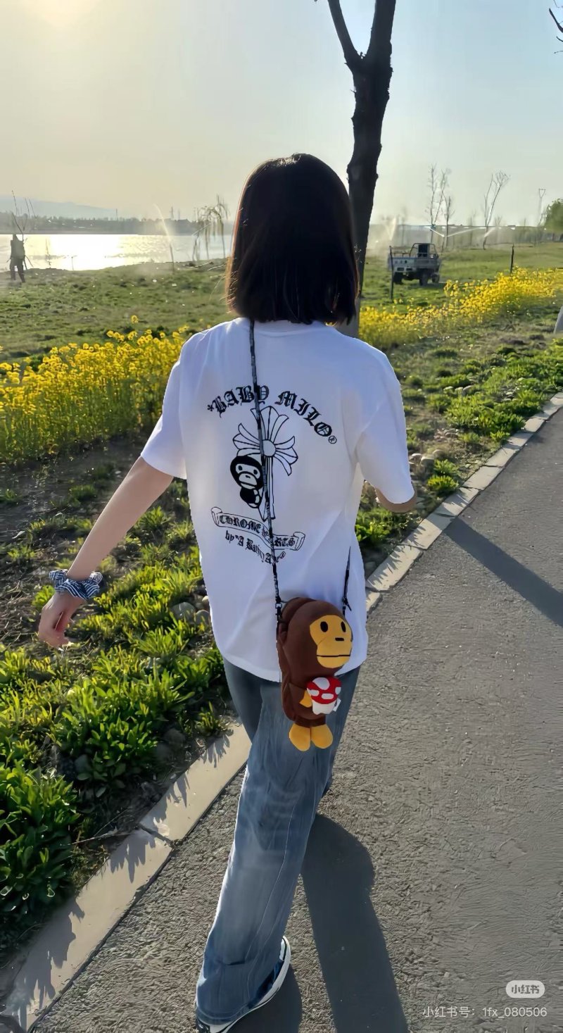 White Graphic Logo Short Sleeve T-Shirt view