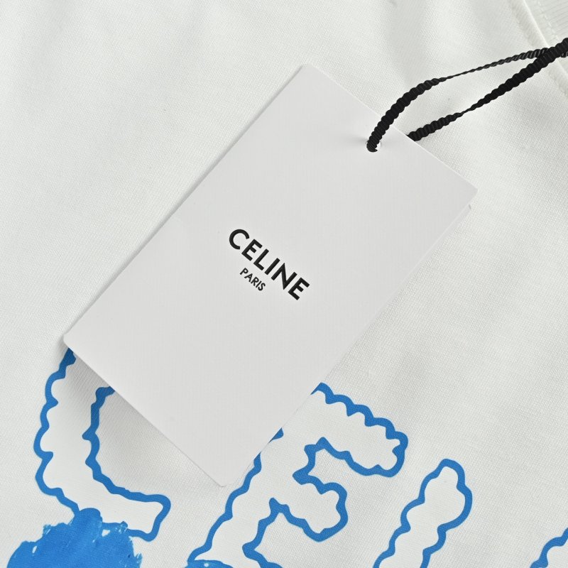 Cream Graphic T-Shirt with Embroidered Landscape Scene view