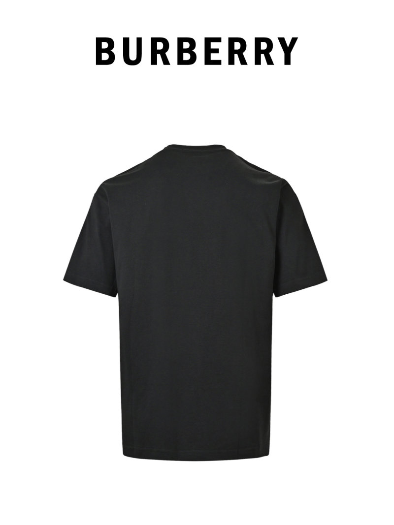Burberry Black Gradient Graphic T-Shirt view