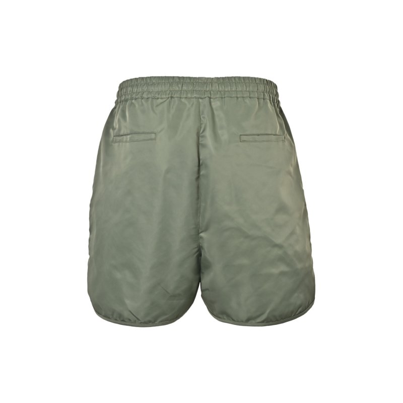 Sage Green Drawstring Shorts view