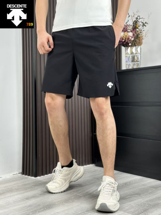 Descente Laser Perforated Woven Shorts - Khaki view 6