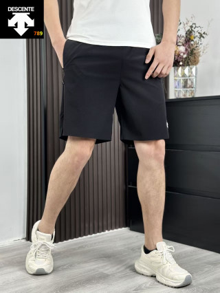 Descente Laser Perforated Woven Shorts - Khaki view 9