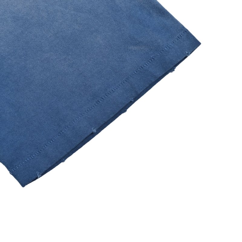 Reality School Graphic Print Oversized T-Shirt Blue view