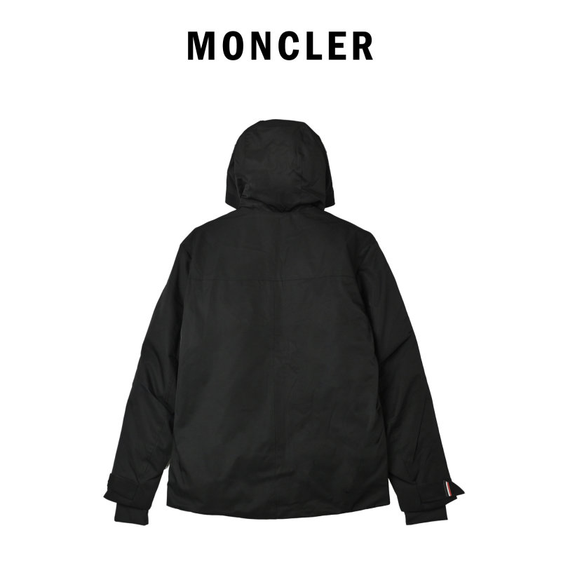 Moncler Black Down Puffer Jacket view