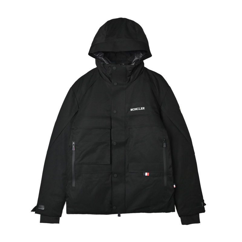 Moncler Black Down Puffer Jacket view