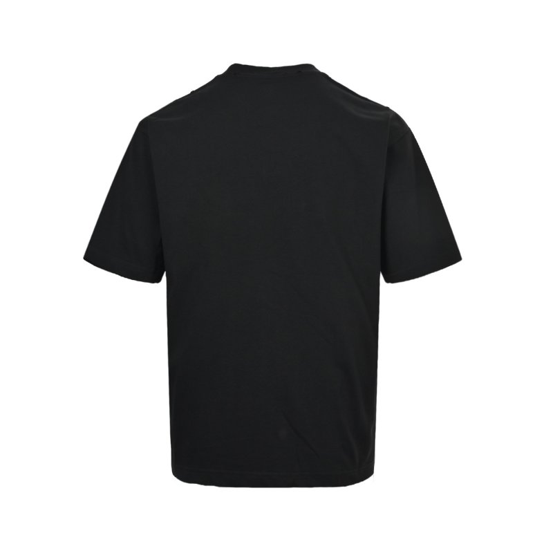 Yves Saint Laurent Black Logo Star Print T-Shirt view