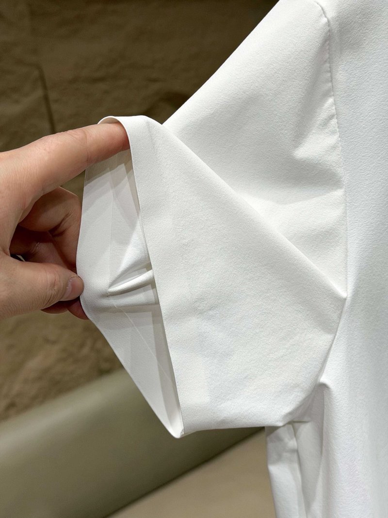 Light Wash Denim Button-Up Shirt - Short Sleeve view