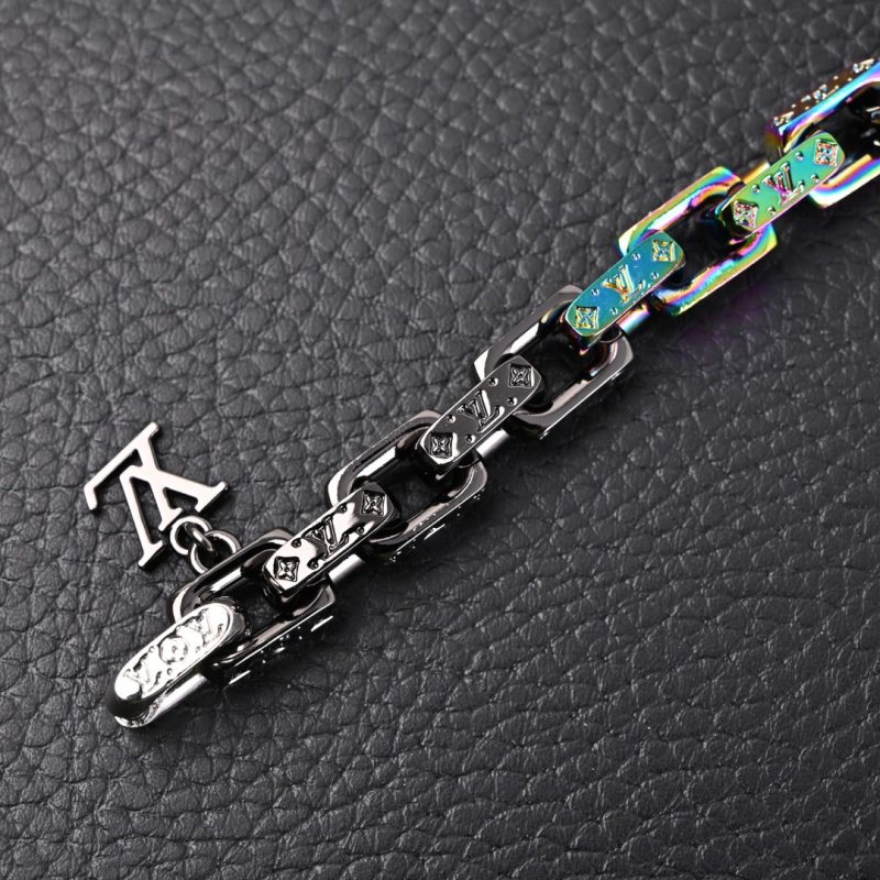 Louis Vuitton LV Paradise Chain Multi-Color Link Bracelet view
