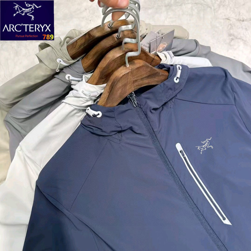 Arc'teryx Deep Navy Hooded Sun Protection Jacket view