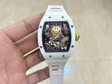Richard Mille RM 88 Smiley White Automatic Tourbillon Watch view 2