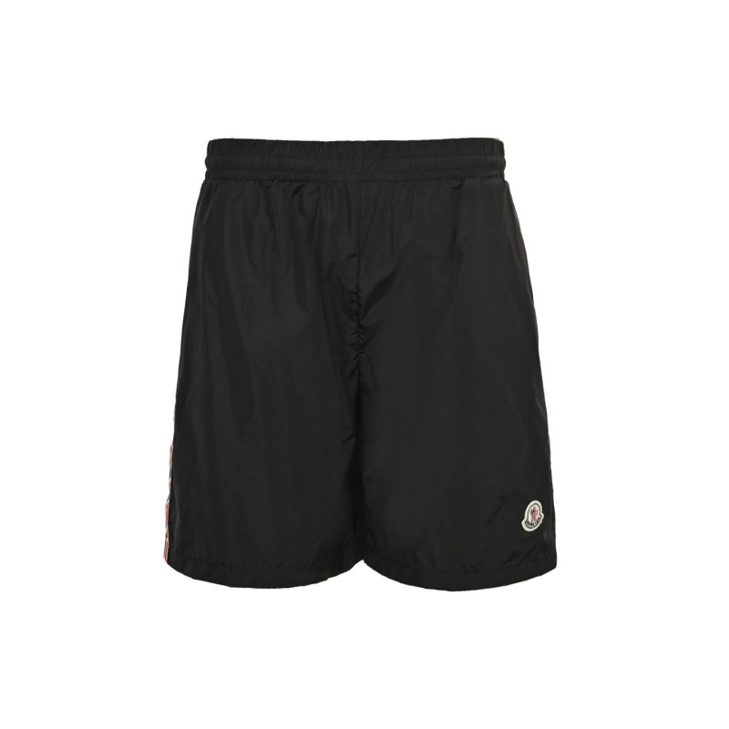 Moncler Black Nylon Shorts view