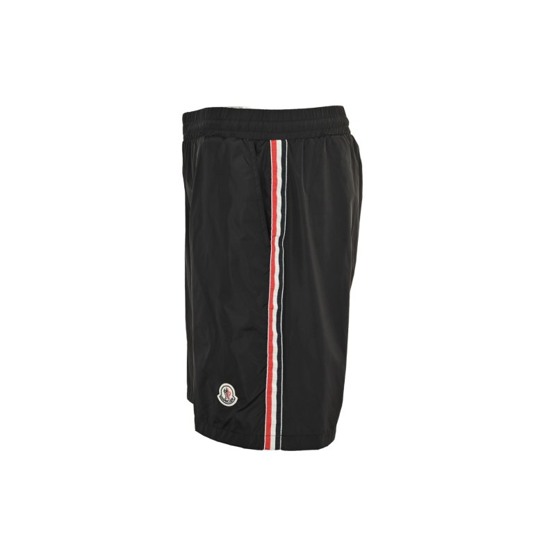 Moncler Black Nylon Shorts view