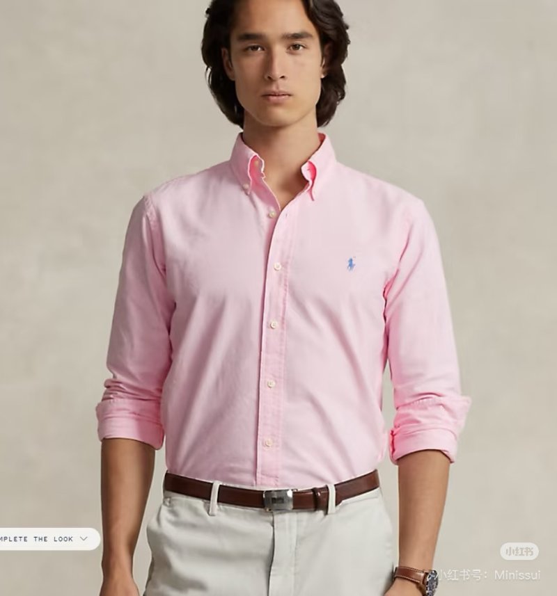 Polo Ralph Lauren Pink Oxford Button-Down Shirt