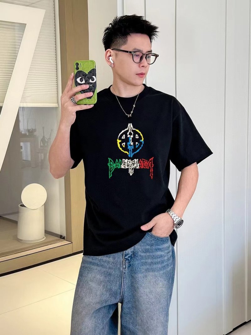 Chrome Hearts Black Graphic Cross T-Shirt view