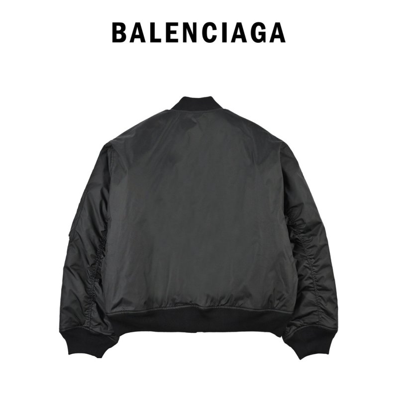 Balenciaga Black Oversized Puffer Jacket view