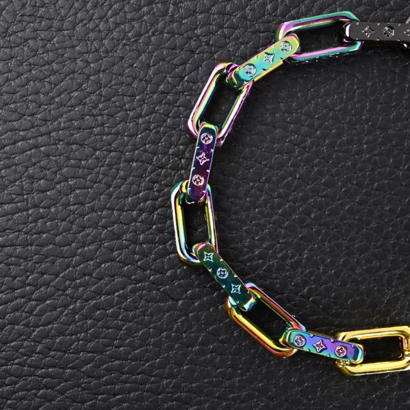 Louis Vuitton Monogram Colorway Chain Link Bracelet view