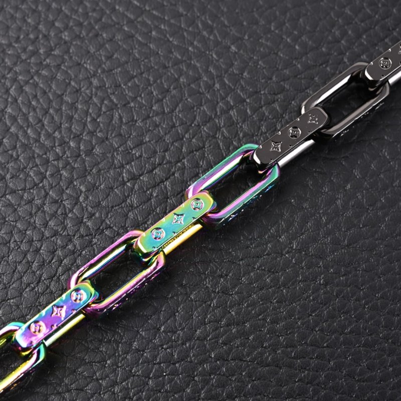 Louis Vuitton Monogram Colorway Chain Link Bracelet view