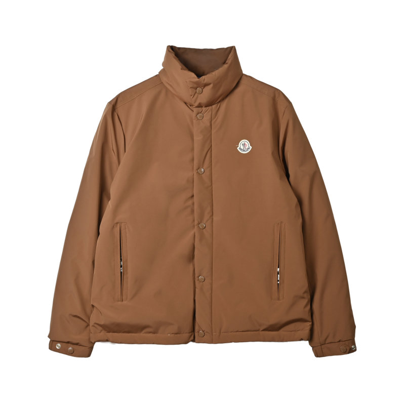 Oversized Caramel Brown Puffer Down Jacket view