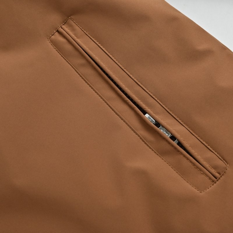 Oversized Caramel Brown Puffer Down Jacket view