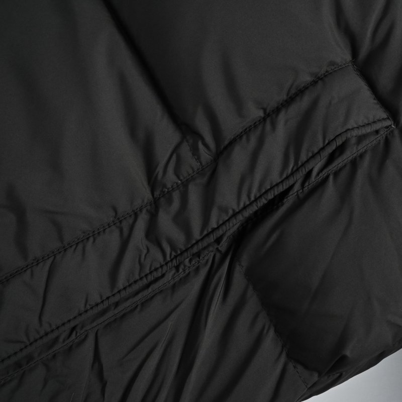 Moncler Maya Hooded Down Jacket Black view