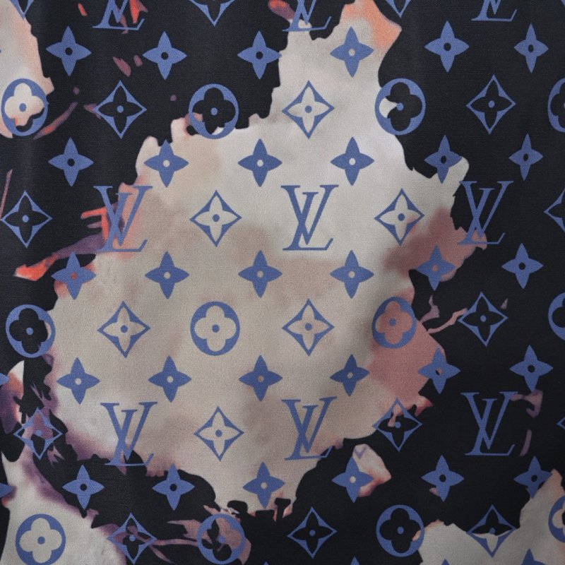 Louis Vuitton Monogram Flame Beach Shorts Navy view