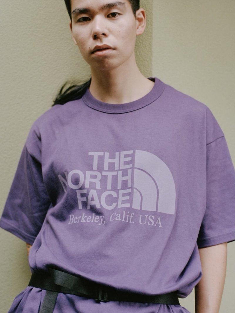 Palace Purple Graphic Print T-Shirt view