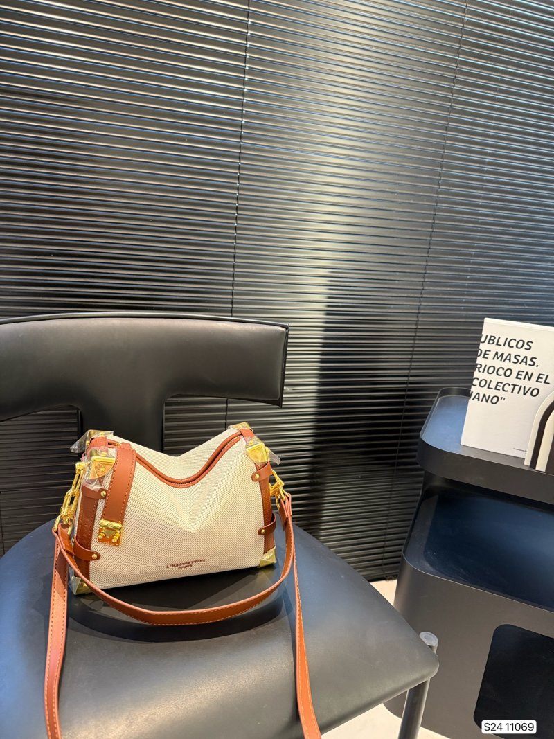 Louis Vuitton Coussin PM Cream & Orange Shoulder Bag
