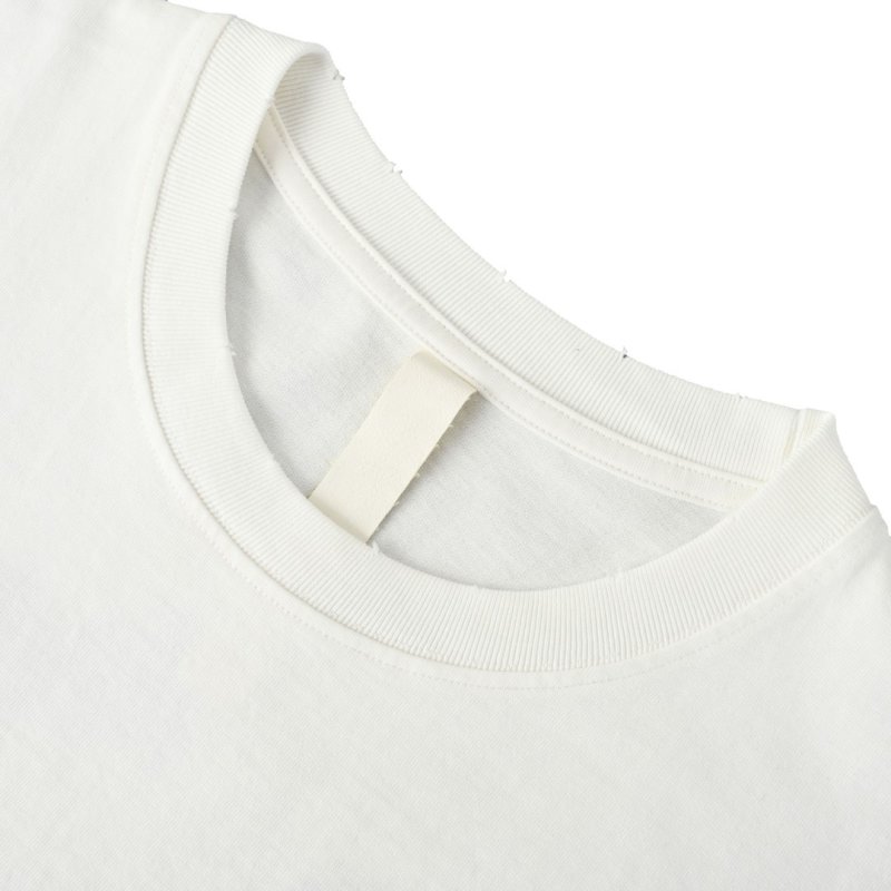 Oversized White Graphic Print T-Shirt with Colorful Letter Design view