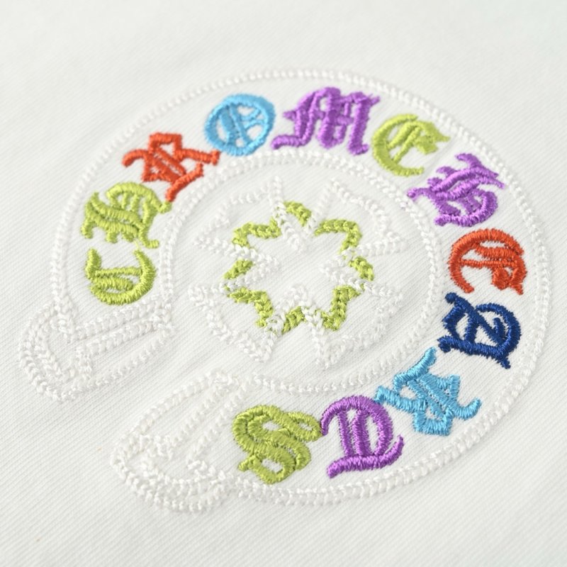 Oversized White Graphic Print T-Shirt with Colorful Letter Design view