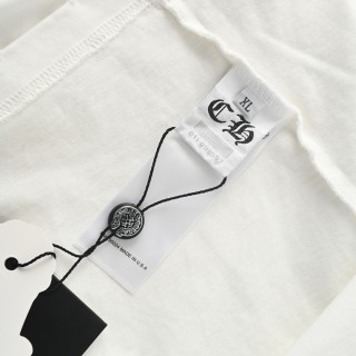 Chrome Hearts Colorful Cross Embroidered White T-Shirt view 10