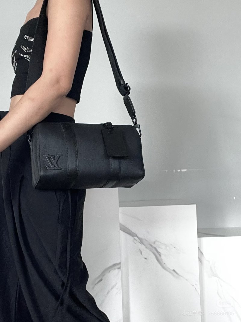 Louis Vuitton Black Quilted Shoulder Bag